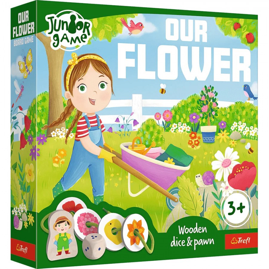 Trefl Gra planszowa dla dzieci Our Flower - 5900511024807