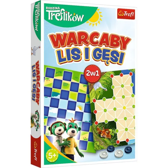 Trefl Klasszikus játék - Lis és liba - Treflików család -
