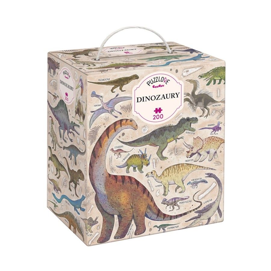 CzuCzu Puzzlove CzuCzu Dinozaury 200 el.