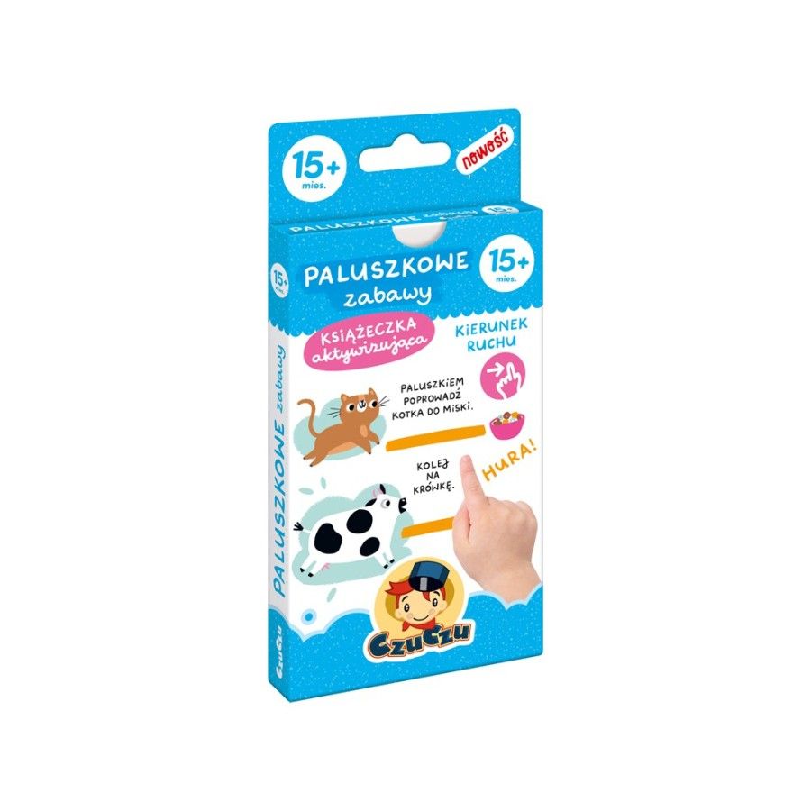 CzuCzu Paluszkowe zabawy CzuCzu dla dzieci 1 - 9788366762732
