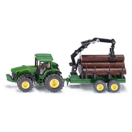 Siku Farmár - traktor s lesným prívesom