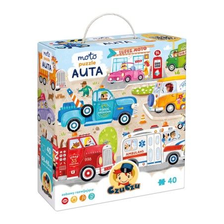 CzuCzu CzuCzu Moto Puzzle Car 3+