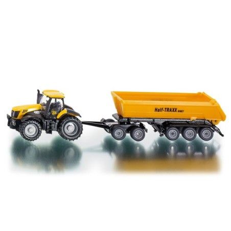 Siku Farmer - Tractor con carro y volquete