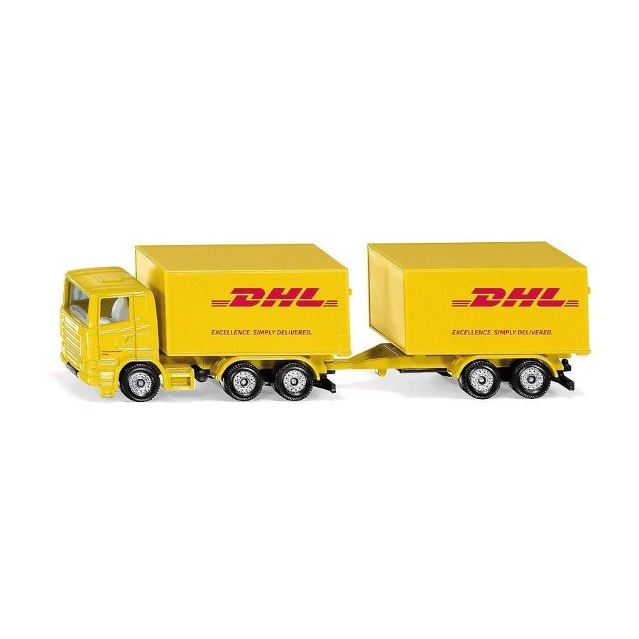 Siku Ciężarówka z przyczepą firmy DHL