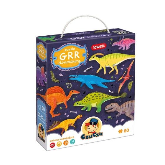 CzuCzu CzuCzu Grr dinosaur pussel