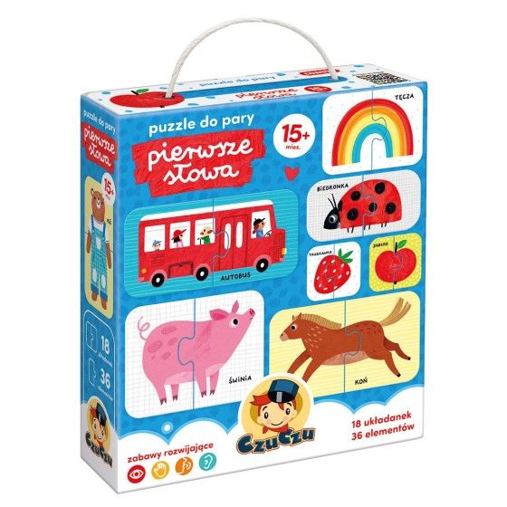 CzuCzu 情侣拼图 第一个单词 18m+