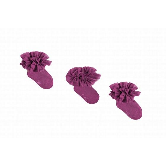 Mama's Feet Tutu socks - Heather Size 0-1 years