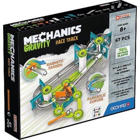 Geomag Mechanica Gravity Re-racebaan 67 - Magnetische pads