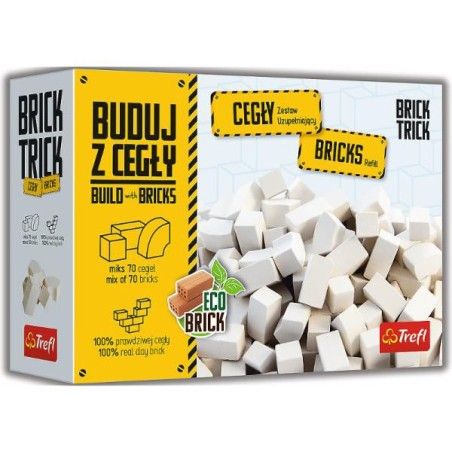 Brick Trick mattoncini bianchi per castello 70 pezzi