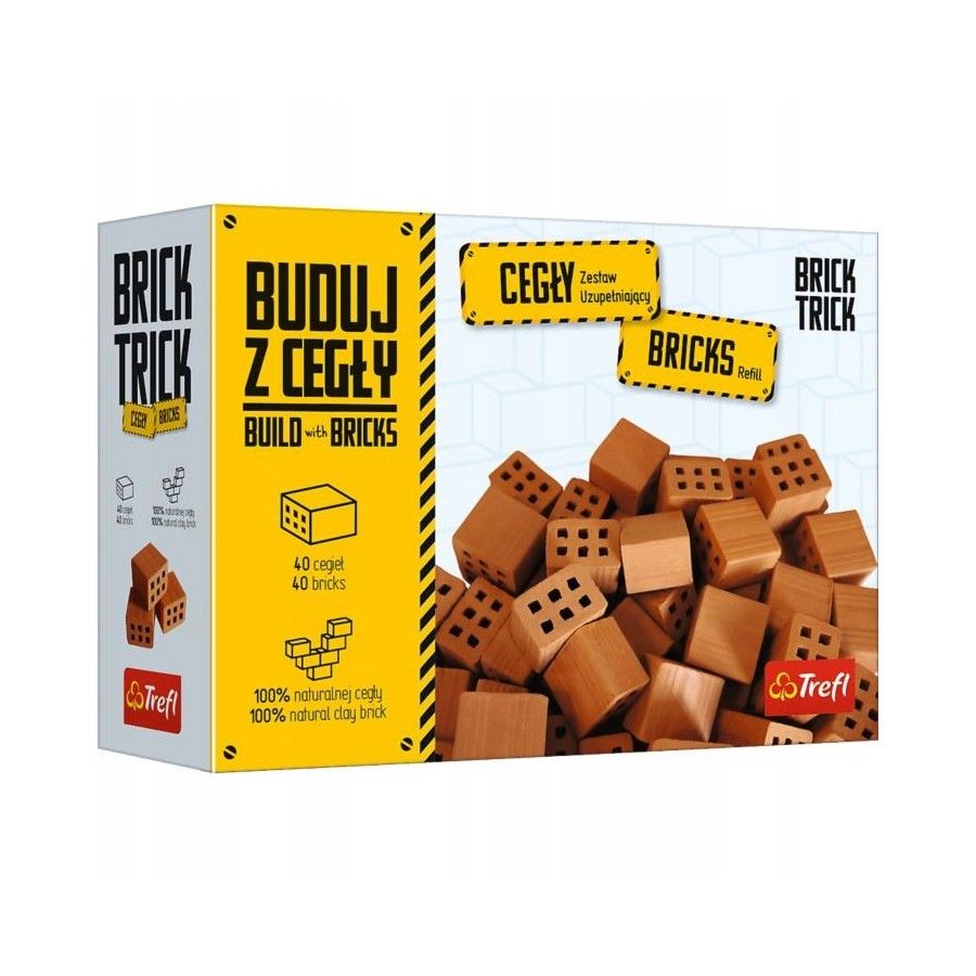 Brick Trick cegły połówki 40 sztuk