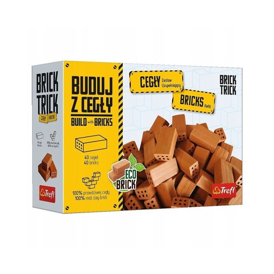Brick Trick cegły pełne 40 sztuk