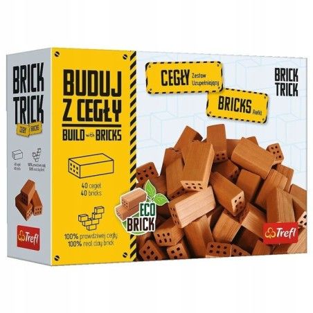 Brick Trick cegły pełne 40 sztuk