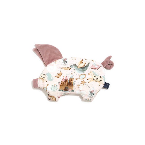 LA MILLOU 瞌睡猪棉枕 - 公主 - 法国薰衣草