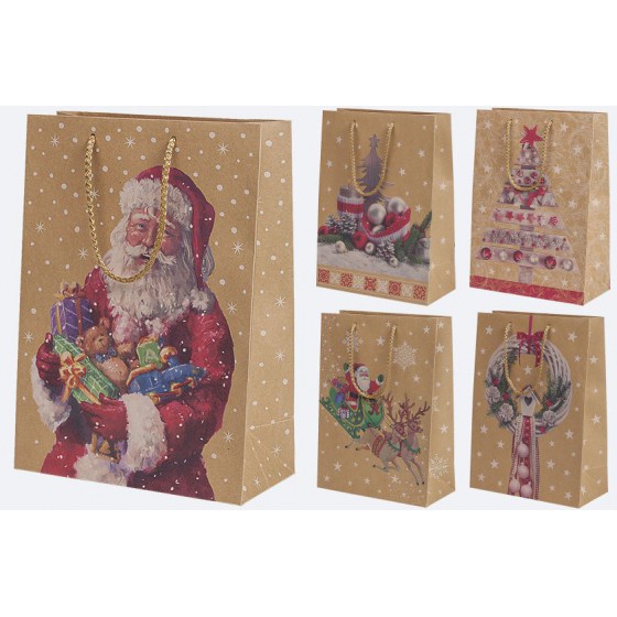 Pol-Mak Borsa ornamentale T5EKO 230x320x110. 67, Stroik - Babbo Natale 1.