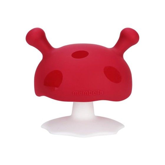 Mombella Mushroom Chimney Red Teether