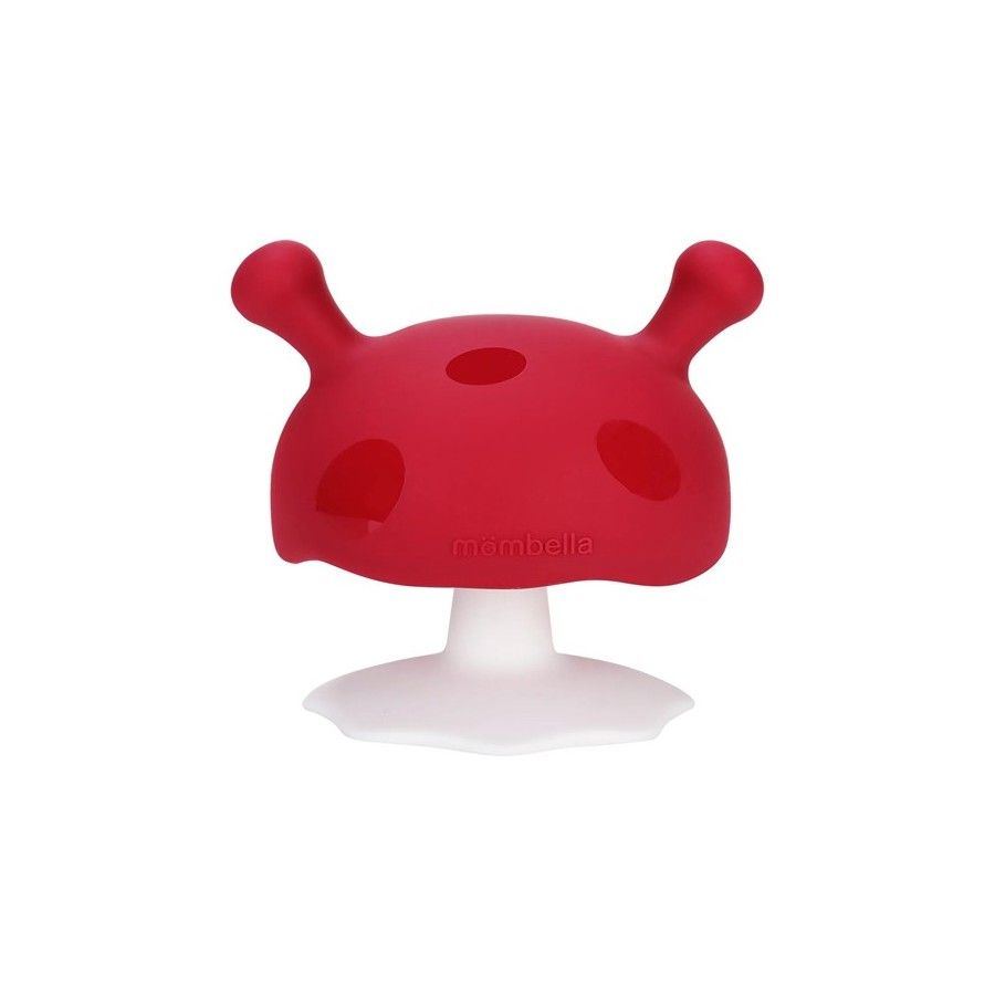Mombella Mushroom Chimney Red Teether