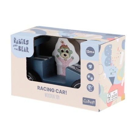 Trefl Auto da corsa BLU