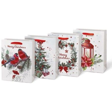 Mfp Busta regalo BN M LUX mix V8 (190x250x90) 1 pz.