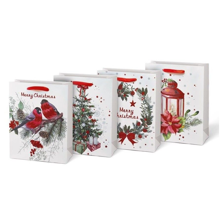 Mfp Busta regalo BN L LUX mix V8 (225x335x100) 1 pz.