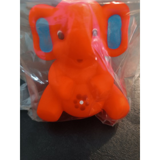 Hencz Toys Jouet de bain éléphant Orange 0+