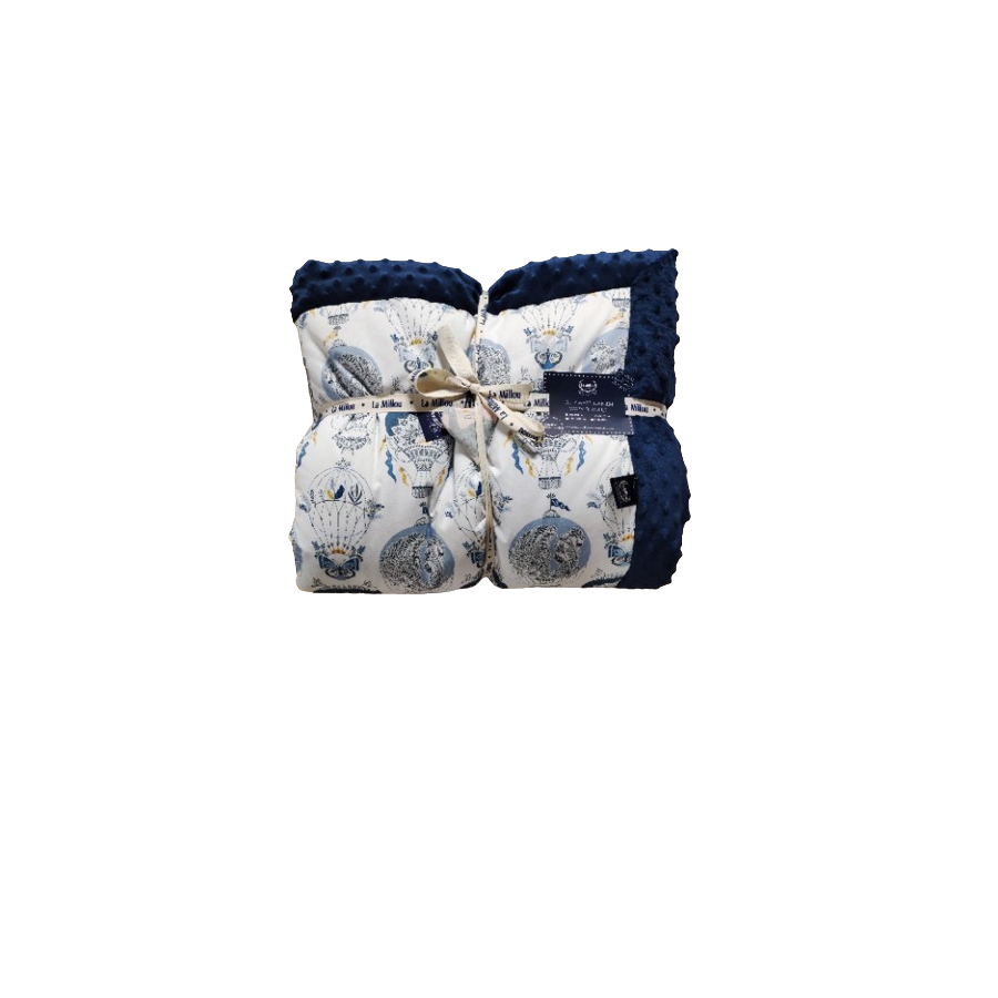 LA MILLOU WARME MINKY-DECKE – XL – CAPPADOCIA SKY – MARINE