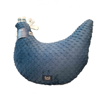 LA MILLOU COUSSIN POULE GRAND-MÈRE DONNÉ MINKY NAVY CAPPADOCIA CIEL