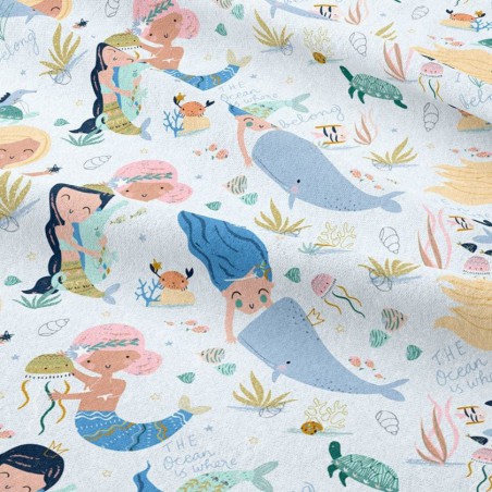 LA MILLOU BAMBOO BLANKET - M - MERMAID PLAYGROUND