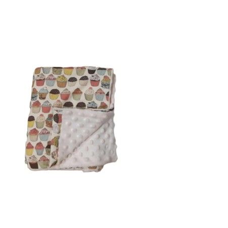 LA MILLOU LEICHTE MINKI-BETT - L - CUPCAKES - EKRU