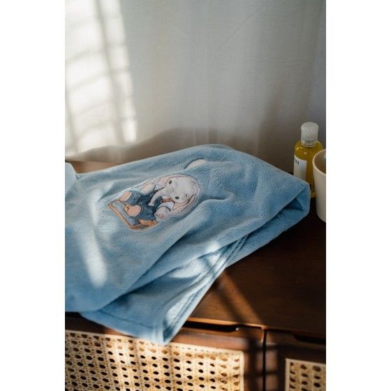 La Millou Bamboo - Simbo Törölköző Dusty Blue Maja Hyży -