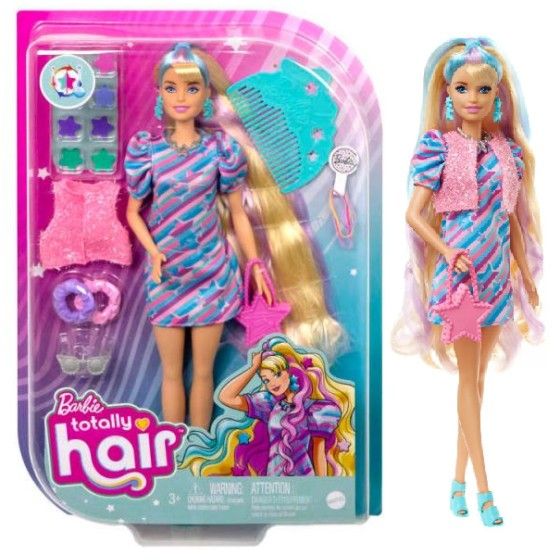 Barbie 带有 akcesor.mix 的 Totally Hair 娃娃