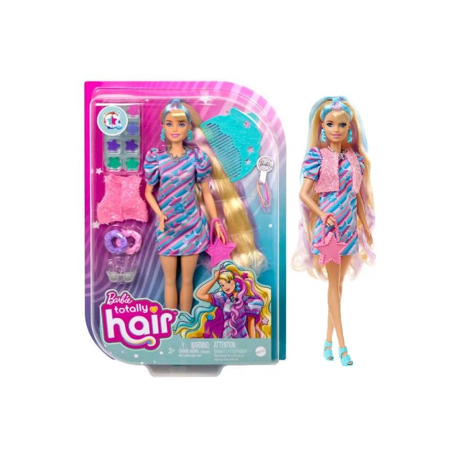 Barbie lalka Totally Hair z akcesor.mix