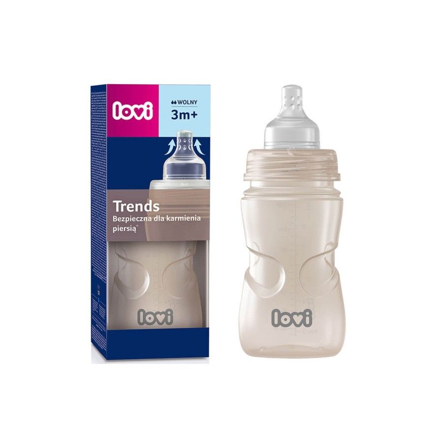 LOVI Butelka LOVI Trends 250 ml Beige