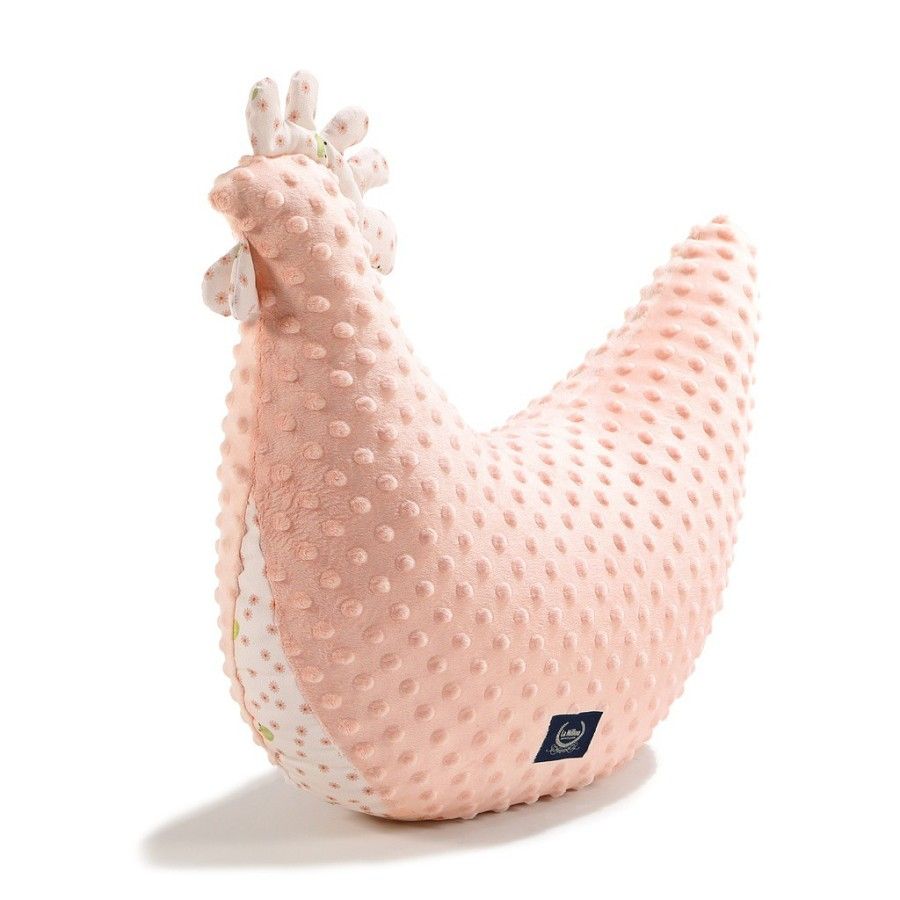 La Millou Poduszka Kura Babci Dany Minky FROGS BLOOM -