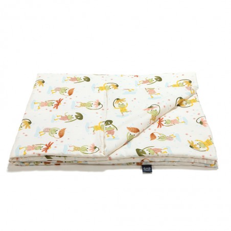 La Millou La couverture Bamboo FROGS M - 80 x 100 cm