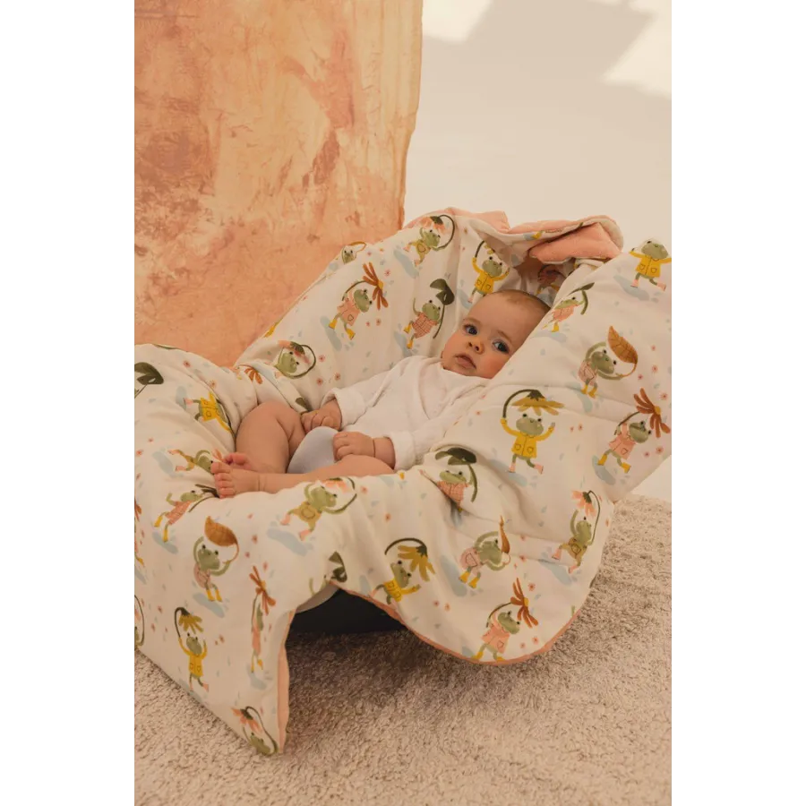 La Millou Multi Béka Car Seat Blant -