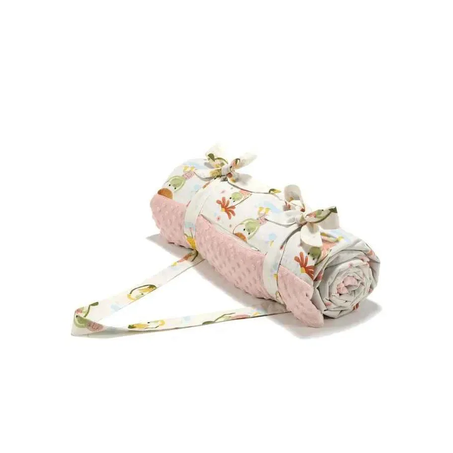 La Millou Piknik takaró békák XL - 145 x 170 cm - 5905143677308