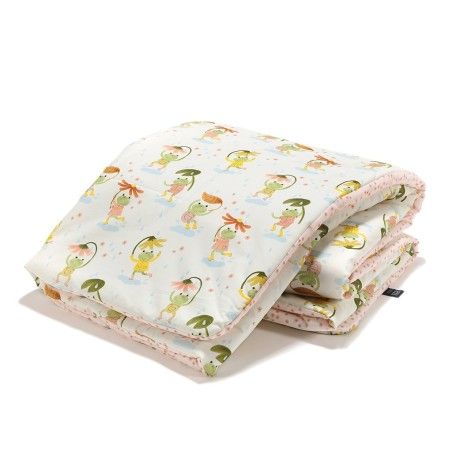 La Millou Cotton quilt Frogs M - 80 x 100 cm