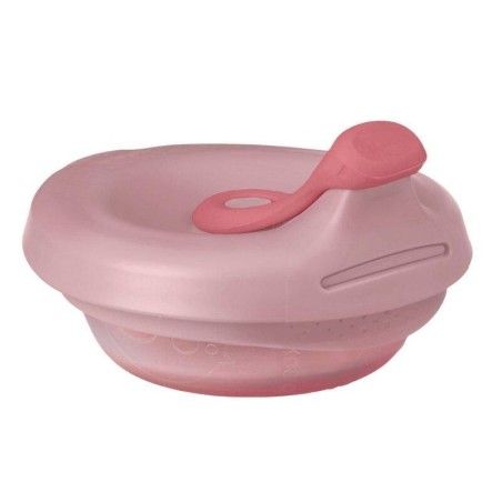 B.box fill+feed Bouteille en silicone avec couvercle pour nourrir les bébés et les enfants