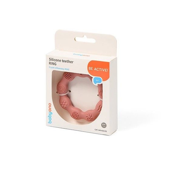 Babyo Silicone Ring Pink Ring - 5901435412305