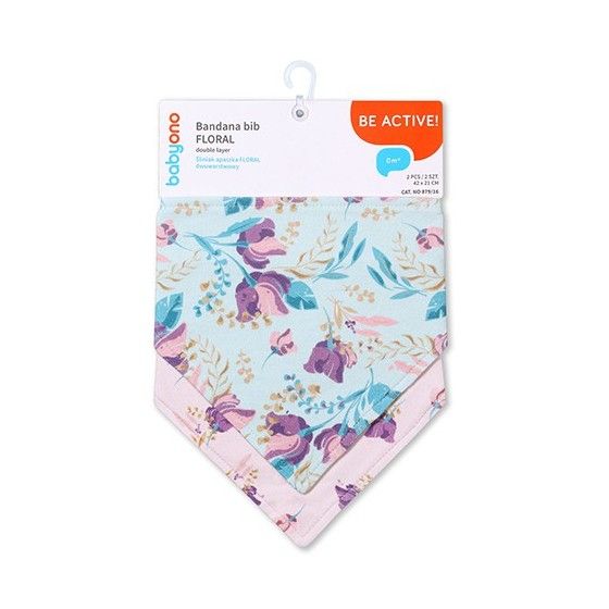 Babero babero sinian floral