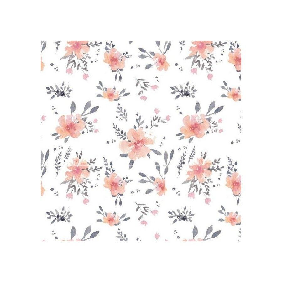 Samiboo - Kinderbetten Protector 140/70 Blumen mit abnehmbarem