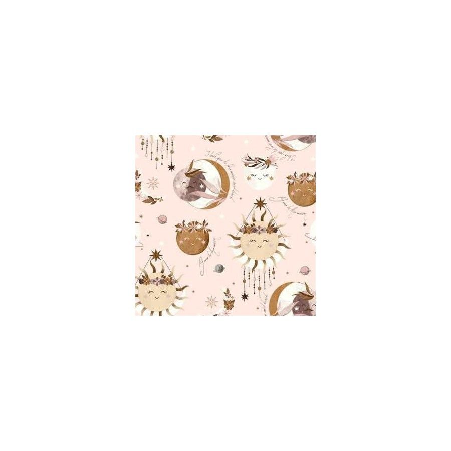 La Millou Torba Shopper Bag FLY ME TO THE MOON NUDE