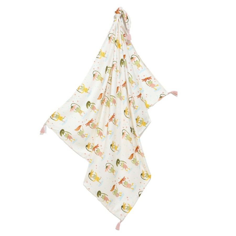 La Millou Encastrement Bamboo FROGS M - 100 x 120 cm