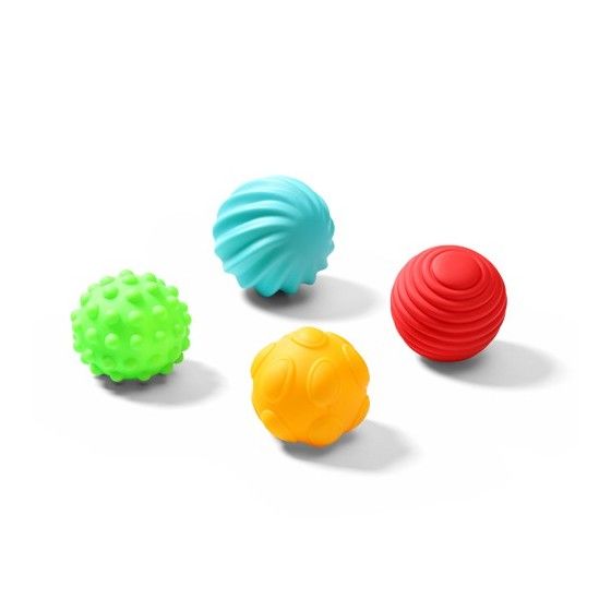 Babyo Sensory Balls Set 4PCS - 5901435415504