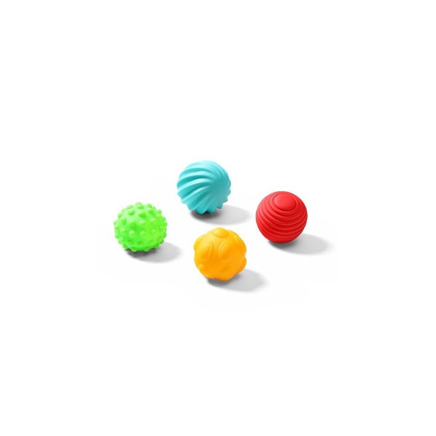 Les ballons sensoriels sont un ensemble de 4 pièces