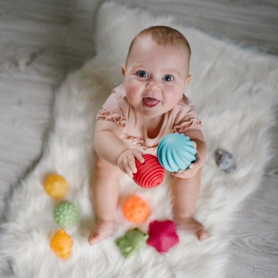Babyo Sensory Balls Set 4PCS - 5901435415504
