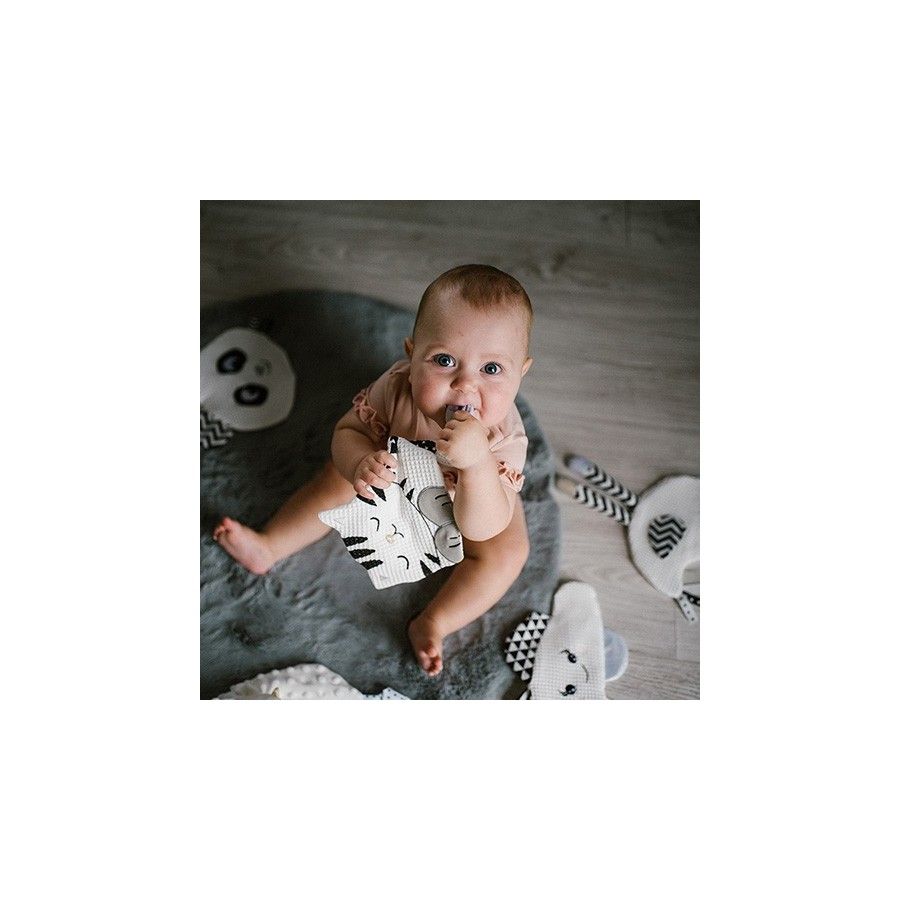 Babyono Przytulanka - szeleścik KITTY BLINK & SMILE