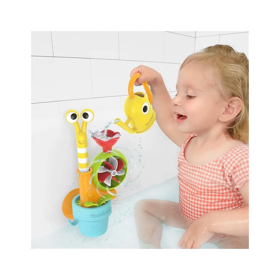 Yookidoo Zabawka do Kąpieli Wyskakujący Ślimak z Konewką