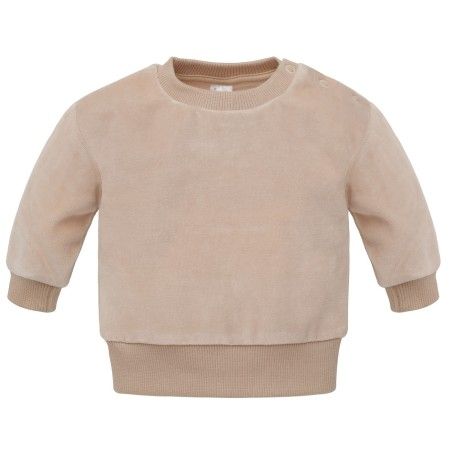 UNE PINOTTE EN VELOURS UNE CHEMISE BEIGE