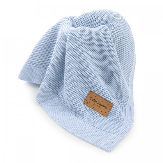 ColorStories - Kocyk Bamboo S - Baby blue